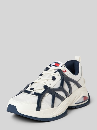 Peek & Cloppenburg Tommy JeansSneaker aus Leder-Mix in weiss