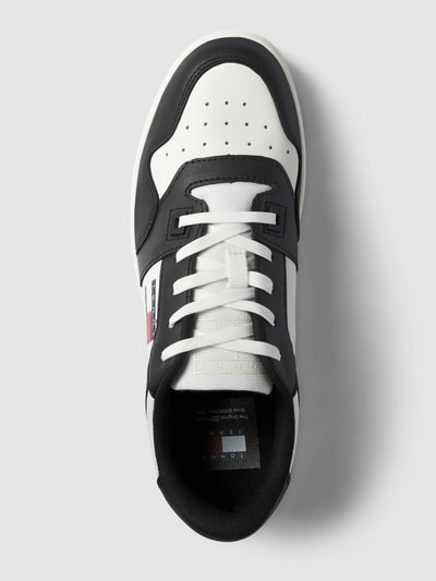 Peek & Cloppenburg Tommy JeansSneaker Mit Label-Detail Modell 'RETRO BASKET' In Black