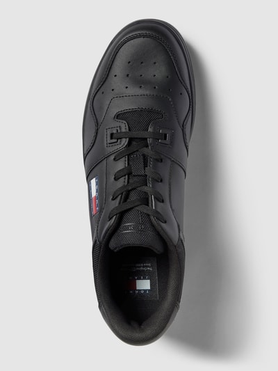 Peek & Cloppenburg Tommy JeansSneaker Mit Label-Detail Modell 'RETRO BASKET' In Black
