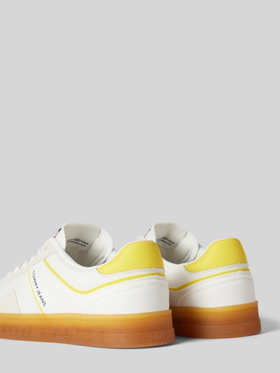 Peek & Cloppenburg Tommy JeansSneaker Mit Label-Patch Modell 'COURT' In Hellgelb