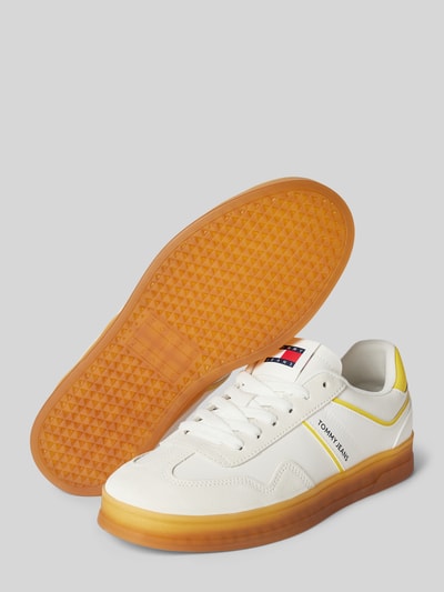 Peek & Cloppenburg Tommy JeansSneaker Mit Label-Patch Modell 'COURT' In Hellgelb