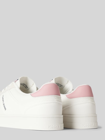 Peek & Cloppenburg Tommy JeansSneaker Mit Label-Patch Modell 'COURT' In Offwhite