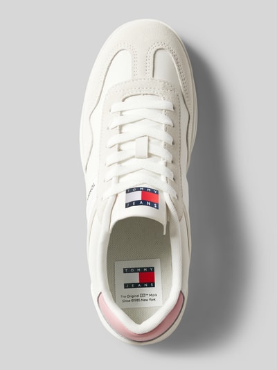 Peek & Cloppenburg Tommy JeansSneaker Mit Label-Patch Modell 'COURT' In Offwhite