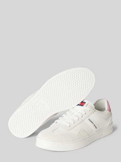 Peek & Cloppenburg Tommy JeansSneaker Mit Label-Patch Modell 'COURT' In Offwhite