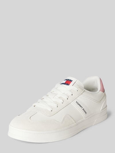 Peek & Cloppenburg Tommy JeansSneaker mit Label-Patch Modell 'COURT' in offwhite