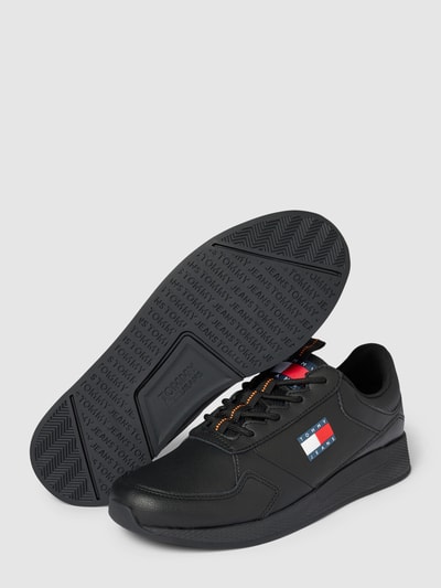 Peek & Cloppenburg Tommy JeansSneaker Mit Label-Patch Modell 'FLEXI RUNNER' In Black