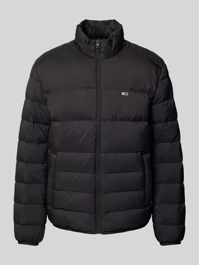 Peek & Cloppenburg Tommy JeansSteppjacke Mit Logo-Stitching In Black