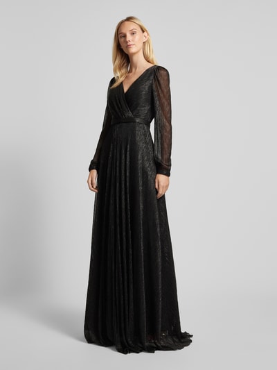 Peek & Cloppenburg TROYDEN COLLECTIONAbendkleid in Wickel-Optik in black