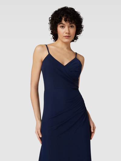 Peek & Cloppenburg TROYDEN COLLECTIONAbendkleid In Wickel-Optik In Marine