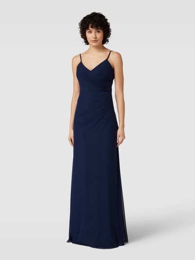 Peek & Cloppenburg TROYDEN COLLECTIONAbendkleid In Wickel-Optik In Marine