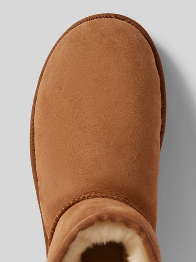 Peek & Cloppenburg UGGBoots Aus Leder Modell 'CLASSIC MINI' In Camel