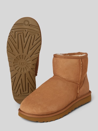 Peek & Cloppenburg UGGBoots Aus Leder Modell 'CLASSIC MINI' In Camel