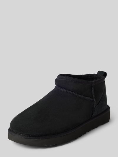 Peek & Cloppenburg UGGBoots Aus Leder Modell 'CLASSIC ULTRA MINI' In Black