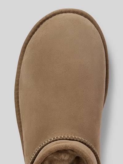 Peek & Cloppenburg UGGBoots Aus Leder Modell 'CLASSIC ULTRA MINI' In Camel