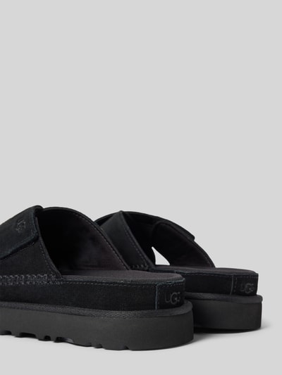 Peek & Cloppenburg UGGSlides Aus Leder Modell 'GOLDENSTAR' In Black
