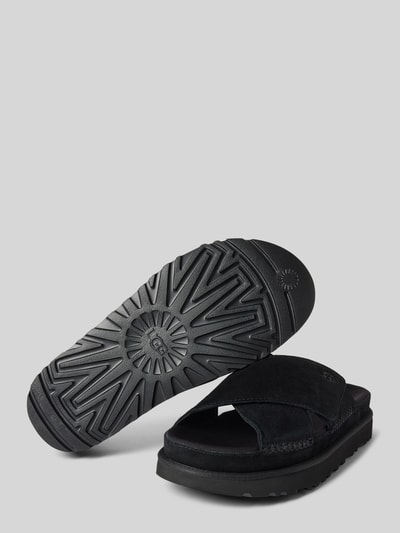 Peek & Cloppenburg UGGSlides Aus Leder Modell 'GOLDENSTAR' In Black