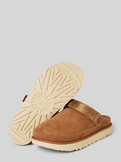 Peek & Cloppenburg UGGSlides Mit Fesselriemen Modell 'GOLDENSTAR' In Hellbraun