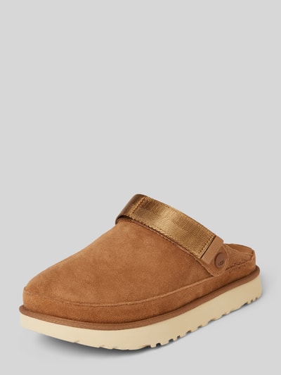 Peek & Cloppenburg UGGSlides mit Fesselriemen Modell 'GOLDENSTAR' in hellbraun