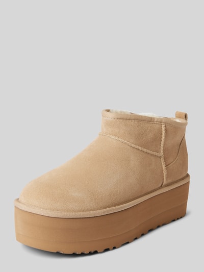 Peek & Cloppenburg UGGSnow Boots mit Plateausohle in beige