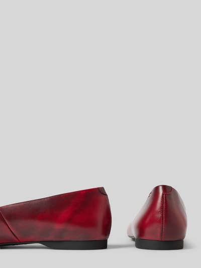 Peek & Cloppenburg VagabondBallerinas Aus Leder Mit Spitz Zulaufender Form Modell 'HERMINE' In Rostrot