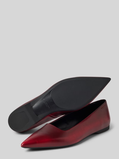 Peek & Cloppenburg VagabondBallerinas Aus Leder Mit Spitz Zulaufender Form Modell 'HERMINE' In Rostrot