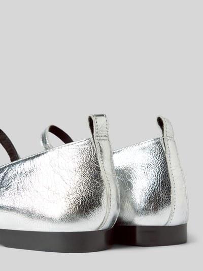 Peek & Cloppenburg VagabondBallerinas Aus Leder Modell 'DELIA' In Silber