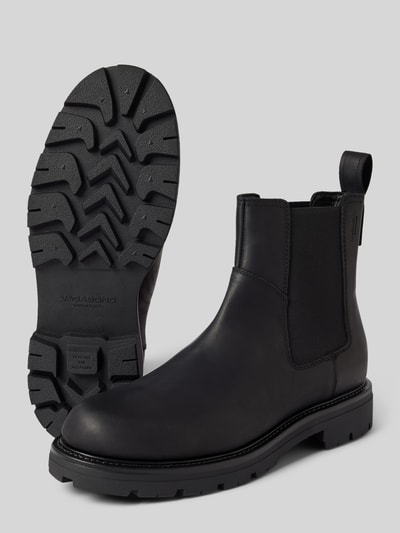 Peek & Cloppenburg VagabondChelsea Boots Aus Rindsleder Mit Teilungsnähten Modell 'CAMERON' In Black