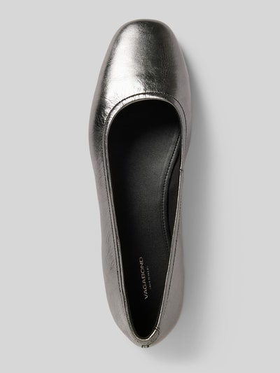Peek & Cloppenburg VagabondLederballerinas Mit Blockabsatz Modell 'JOLIN' In Silber
