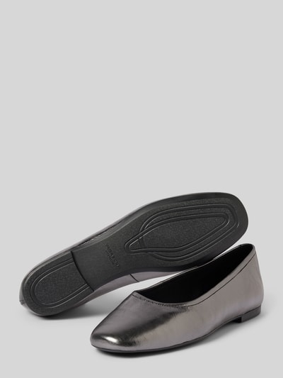 Peek & Cloppenburg VagabondLederballerinas Mit Blockabsatz Modell 'JOLIN' In Silber