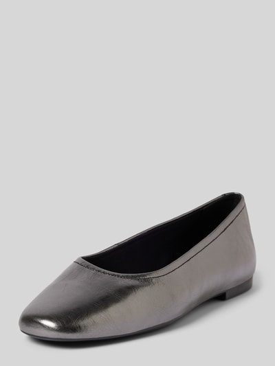 Peek & Cloppenburg VagabondLederballerinas mit Blockabsatz Modell 'JOLIN' in silber