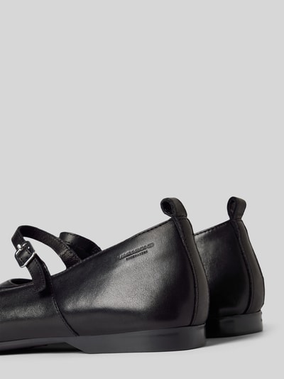 Peek & Cloppenburg VagabondLederballerinas Mit Dornschließe Modell 'DELIA' In Black