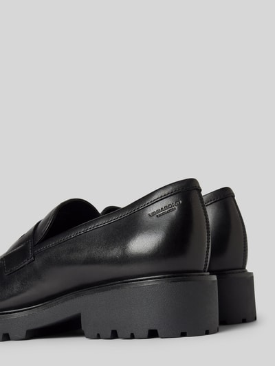 Peek & Cloppenburg VagabondPenny-Loafer Aus Leder Mit Schaftbrücke Modell 'KENOVA' In Black