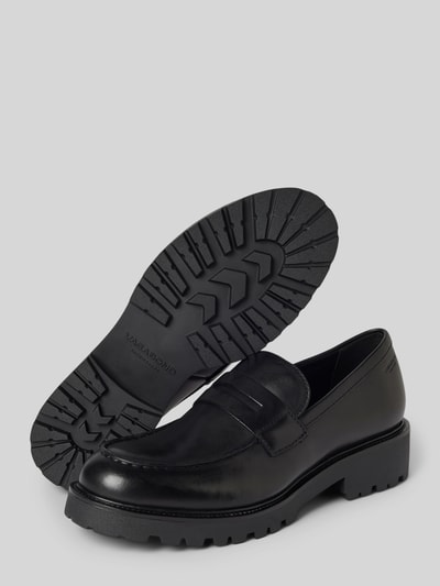 Peek & Cloppenburg VagabondPenny-Loafer Aus Leder Mit Schaftbrücke Modell 'KENOVA' In Black