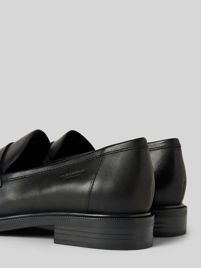 Peek & Cloppenburg VagabondPenny-Loafer Aus Leder Mit Schaftbrücke Modell 'AMINA' In Black