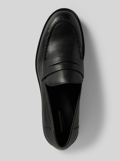 Peek & Cloppenburg VagabondPenny-Loafer Aus Leder Mit Schaftbrücke Modell 'AMINA' In Black