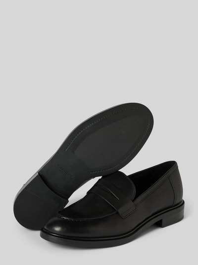 Peek & Cloppenburg VagabondPenny-Loafer Aus Leder Mit Schaftbrücke Modell 'AMINA' In Black
