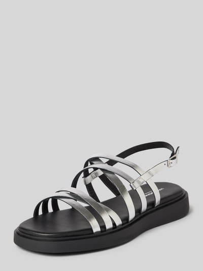 Peek & Cloppenburg VagabondSandalette im Metallic-Look Modell 'CONNIE' in silber