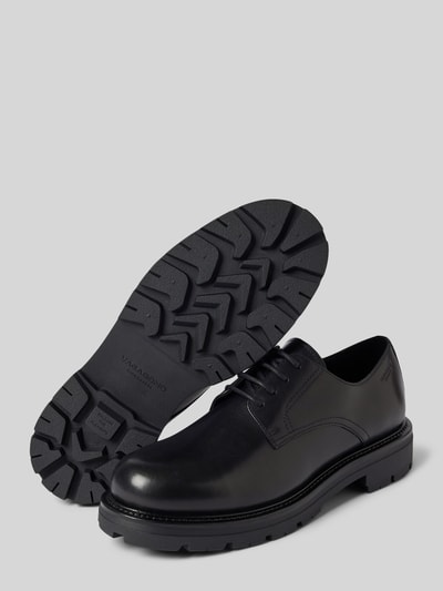 Peek & Cloppenburg VagabondSchnürschuhe Aus Rindsleder Mit Teilungsnähten Modell 'CAMERON' In Black