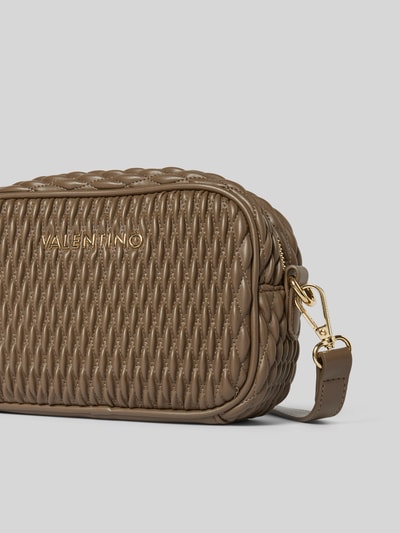 Peek & Cloppenburg VALENTINO BAGSCrossbody Bag Mit Label-Applikation In Taupe