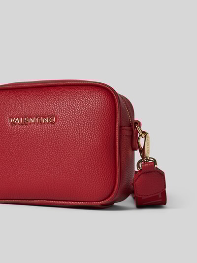 Peek & Cloppenburg VALENTINO BAGSCrossbody Bag Mit Label-Detail Modell 'NEVER' In Rot