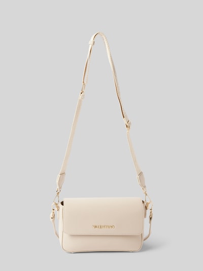 Peek & Cloppenburg VALENTINO BAGSHandtasche mit Label-Applikation Modell 'SPECIALBRENDA' in ecru