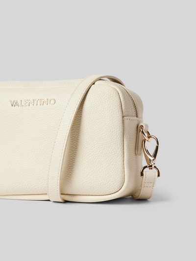 Peek & Cloppenburg VALENTINO BAGSHandtasche Mit Label-Applikation Modell 'BRIXTON' In Ecru