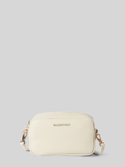 Peek & Cloppenburg VALENTINO BAGSHandtasche mit Label-Applikation Modell 'BRIXTON' in ecru