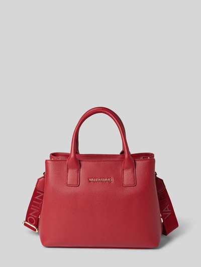Peek & Cloppenburg VALENTINO BAGSHandtasche mit Label-Applikation Modell 'NEVER' in rot