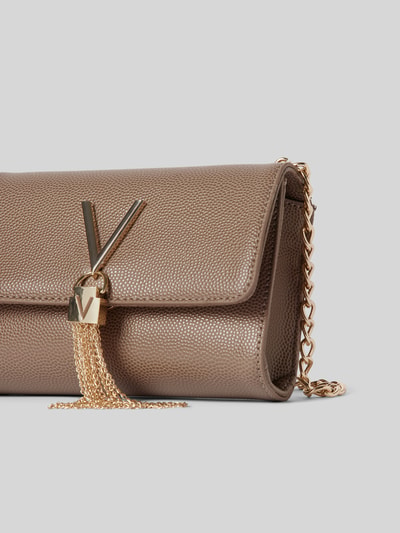 Peek & Cloppenburg VALENTINO BAGSHandtasche Mit Label-Applikation Modell 'DIVINA' In Taupe