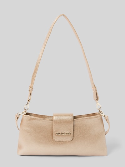 Peek & Cloppenburg VALENTINO BAGSHandtasche mit Label-Detail Modell 'AROMA' in gold
