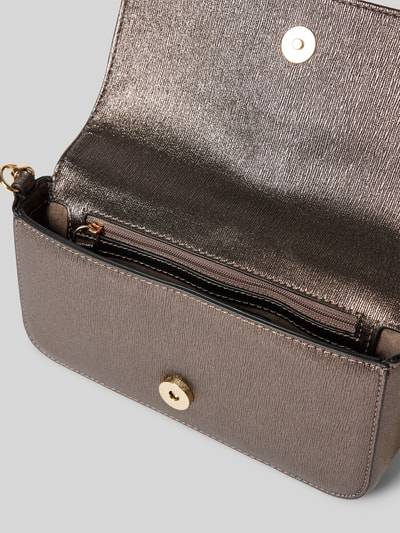 Peek & Cloppenburg VALENTINO BAGSHandtasche Mit Label-Detail Modell 'MATERIA' In Silber