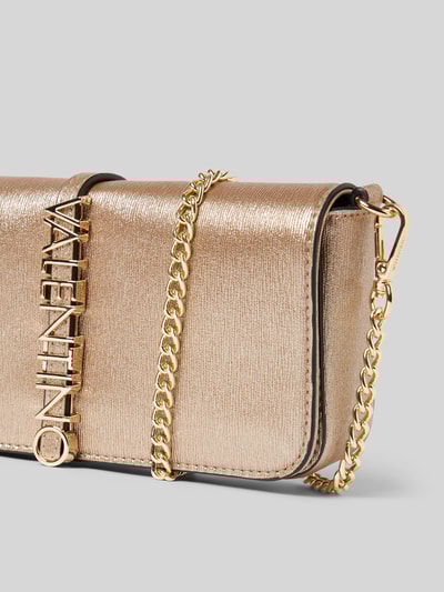 Peek & Cloppenburg VALENTINO BAGSHandtasche Mit Label-Detail Modell 'MATERIA' In Gold