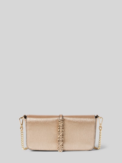 Peek & Cloppenburg VALENTINO BAGSHandtasche mit Label-Detail Modell 'MATERIA' in gold