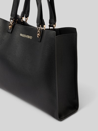 Peek & Cloppenburg VALENTINO BAGSHandtasche Mit Label-Print Modell 'STEREO' In Black